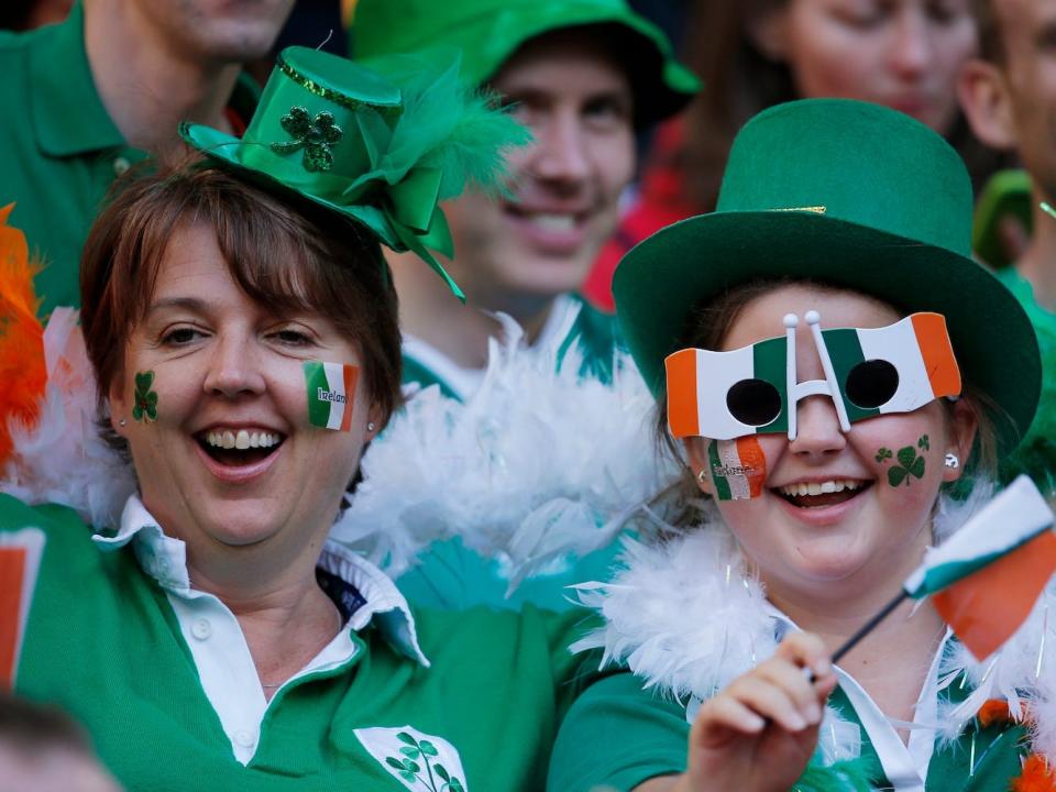 Flag Ireland Irish Fans