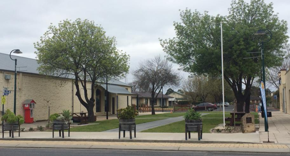 The Penola town centre. 