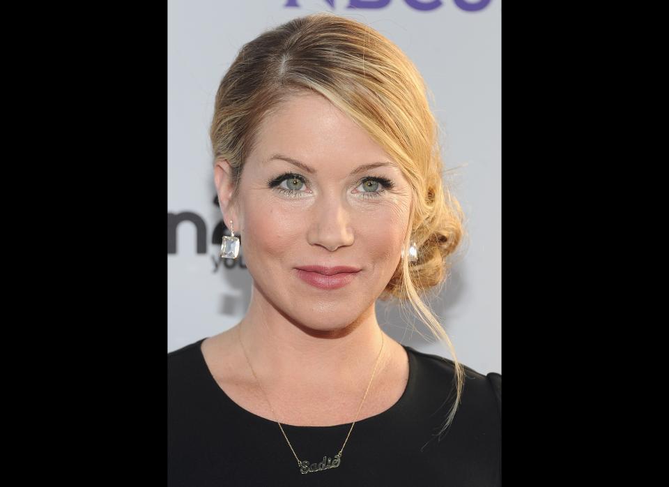 In 2008, actress Christina Applegate shared in a "Good Morning America" interview that she had been <a href="http://abcnews.go.com/GMA/story?id=5606034&page=1" target="_hplink">dagnosed with breast cancer</a> at the age of 36 -- she also opted for a bilateral mastectomy instead of radiation or chemotherapy.     "I didn't want to go back to the doctors every four months for testing and squishing and everything. I just wanted to kind of get rid of this whole thing for me. This was the choice that I made and it was a tough one," she said <a href="http://abcnews.go.com/GMA/story?id=5606034&page=1" target="_hplink">in the interview</a>. "Sometimes, you know, I cry. And sometimes I scream. And I get really angry. And I get really upset, you know, into wallowing in self-pity sometimes. And I think that it's all part of the healing."    Perhaps the best healing of all came earlier this year when Applegate gave birth to baby Sadie with musician Martyn LeNoble.     "She's healed me in so many ways. She's just made my life so much better. I've been kind of sad for a long time, and she's just opened my whole soul," Applegate <a href="http://www.people.com/people/archive/article/0,,20467525,00.html" target="_hplink">told <em>People</em></a> in an exclusive interview this past February.   