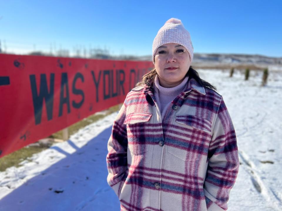 Melissa Robinson said she plans to keep fighting for her cousin, Morgan Harris, whose remains were believed to have been taken to the Prairie Green landfill near Winnipeg.