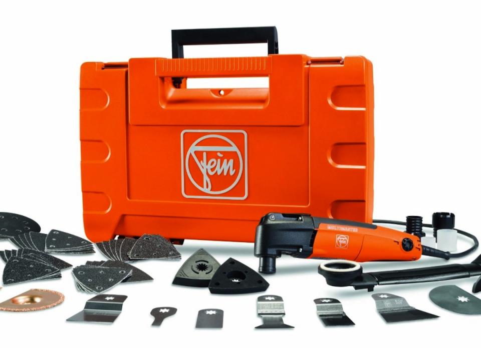 <body> <p>The Fein MultiMaster oscillating multi-tool is for serious woodcraft. The Cadillac of <a rel="nofollow noopener" href=" http://www.bobvila.com/slideshow/8-must-have-tools-for-home-improvement-49123?bv=yahoo" target="_blank" data-ylk="slk:multi-tools;elm:context_link;itc:0;sec:content-canvas" class="link ">multi-tools</a>, it will swiftly and cleanly handle tough corner cuts, notching, plunge cuts, and much more. High-quality German manufacturing and great versatility make this a coveted gift under any tradesperson’s tree. <em>Available on <a rel="nofollow noopener" href=" http://www.amazon.com/Fein-72293768090-MultiMaster-Oscillating-Multi-Tool/dp/B00B4OCTX2/?_encoding=UTF8&camp=1789&creative=9325&linkCode=ur2&tag=bovi01-20&linkId=AHJBGG6STWD3QWPK" target="_blank" data-ylk="slk:Amazon;elm:context_link;itc:0;sec:content-canvas" class="link ">Amazon</a>; $299</em>.</p> <p><strong>Related: <a rel="nofollow noopener" href=" http://www.bobvila.com/slideshow/12-simple-woodworking-projects-for-christmas-48295?bv=yahoo" target="_blank" data-ylk="slk:12 Simple Woodworking Projects for Christmas;elm:context_link;itc:0;sec:content-canvas" class="link ">12 Simple Woodworking Projects for Christmas</a> </strong> </p> </body>