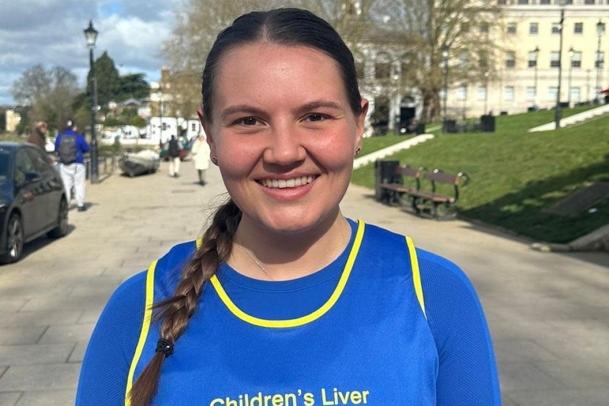 Ella Cooper is running the London Marathon for the Children's Liver Disease Foundation <i>(Image: Supplied)</i>