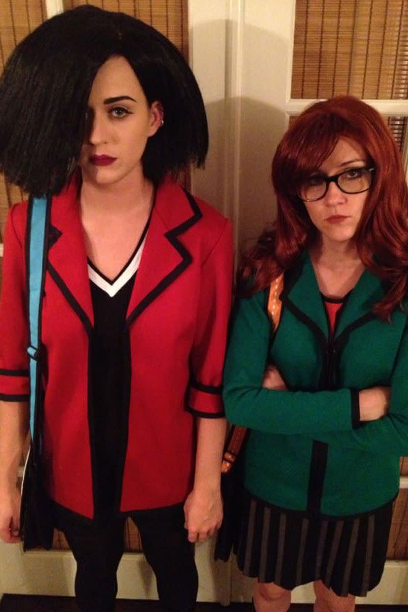 Katy Perry and Shannon Woodward (2012)