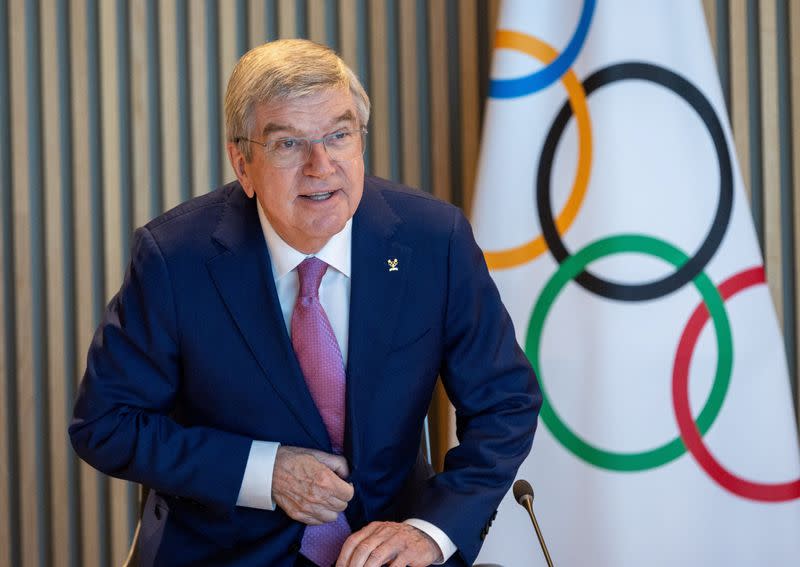 FILE PHOTO: IOC Executive Board meeting in Lausanne