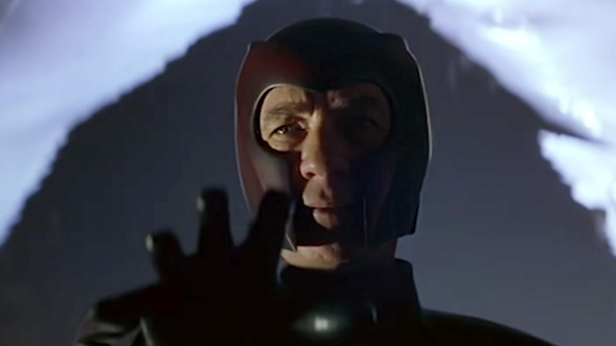  Ian Mckellen's first appearance as Magneto in 2000's X-Men. 