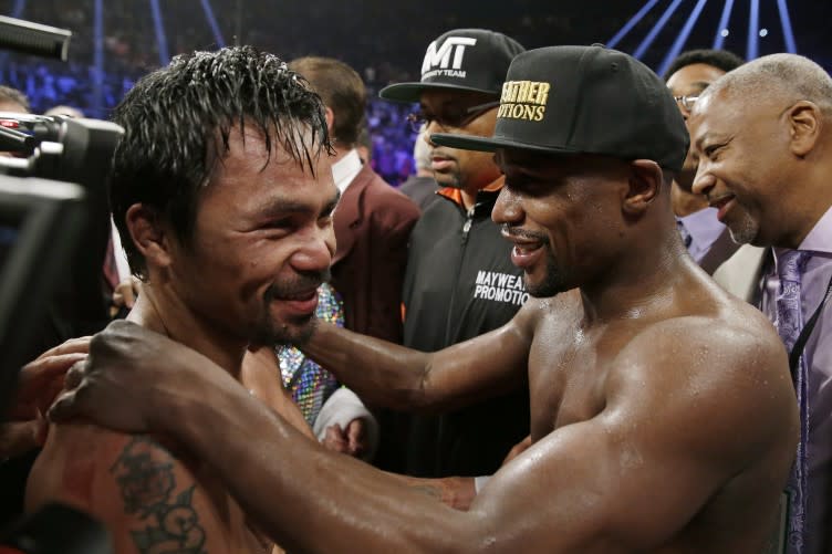 Did Pacquiao's loss to Floyd Mayweather last year take away from the Pac-man's mystique?