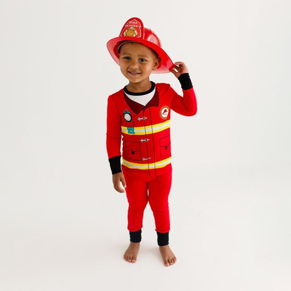 <p><a href="https://go.redirectingat.com?id=74968X1596630&url=https%3A%2F%2Fposhpeanut.com%2Fproducts%2Fposh-firefighter-long-sleeve-pajamas&sref=https%3A%2F%2Fwww.bestproducts.com%2Flifestyle%2Fnews%2Fg2996%2Fcute-halloween-costumes-for-toddlers%2F" rel="nofollow noopener" target="_blank" data-ylk="slk:Shop Now;elm:context_link;itc:0;sec:content-canvas" class="link ">Shop Now</a></p><p>Posh Firefighter Long Sleeve Pajamas</p><p>poshpeanut.com</p><p>$40.00</p>