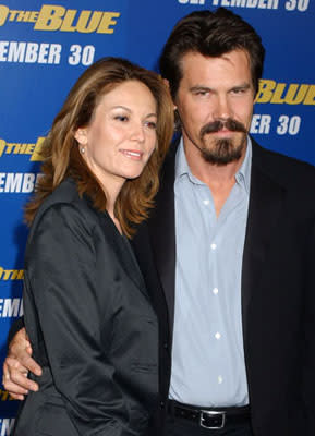 Diane Lane and Josh Brolin at the Westwood premiere of MGM/Columbia Pictures' Into the Blue