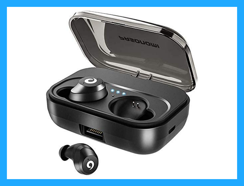 Save $8 on these Pasonomi Wireless Earbuds. (Photo: Amazon)