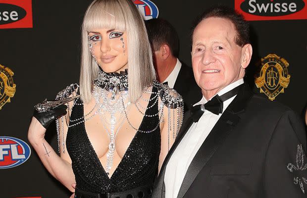 Grecko and Edelsten. Source: Getty