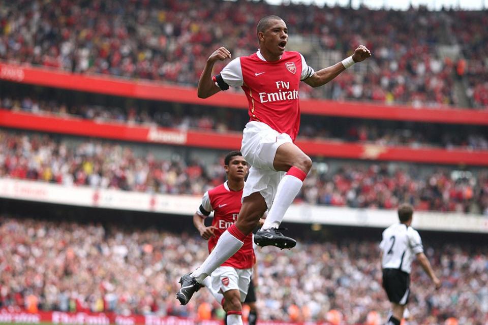 Giberto won the Premier League and two FA Cups with ArsenalAFP via Getty Images