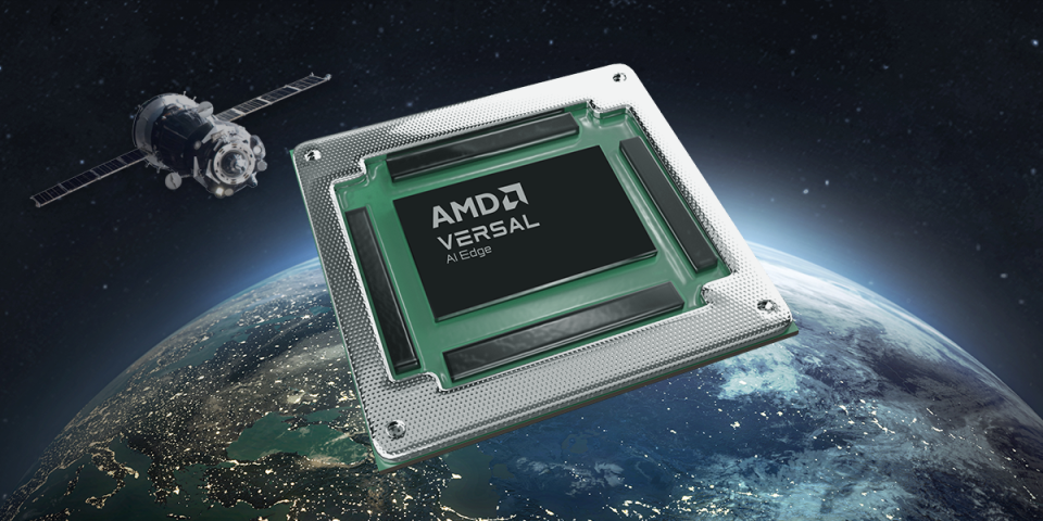 AMD發表用於太空的新一代SoC。（圖／取材自AMD）