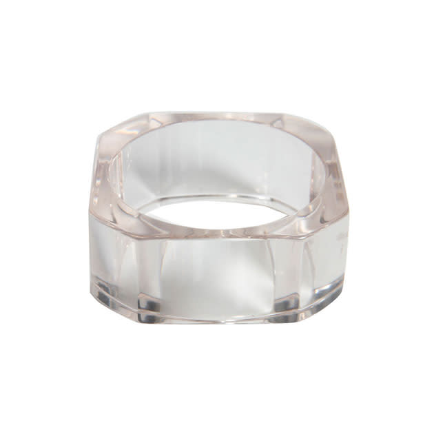 Tilly Square Perspex Bangle - £8.00 - Boohoo