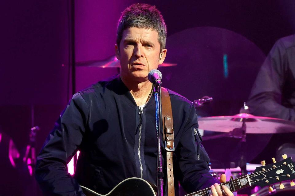<p> Kevin Winter/Getty Images</p> Noel Gallagher performs in June 2023