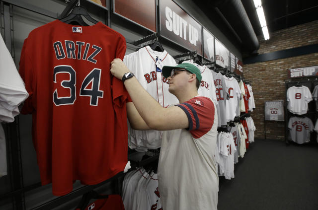 BIG PAPI David Ortiz Boston Red Sox "BIG PAPI" jersey T