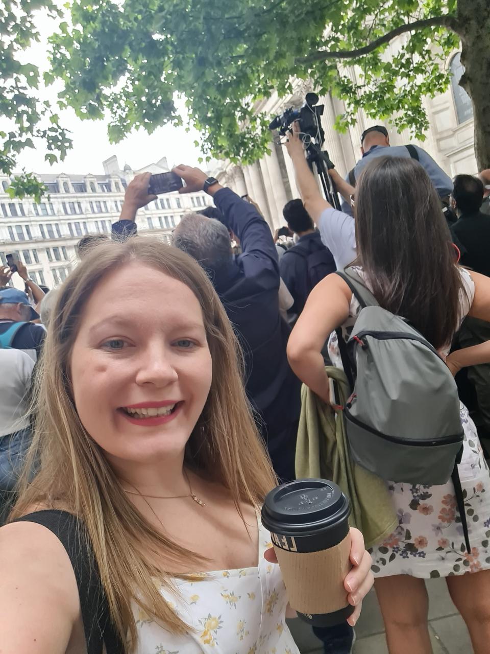 Mikhaila at St Paul's Cathedral in London