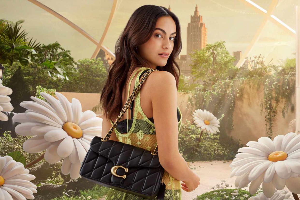 <p>Charlie Engman</p> Camila Mendes for Coach