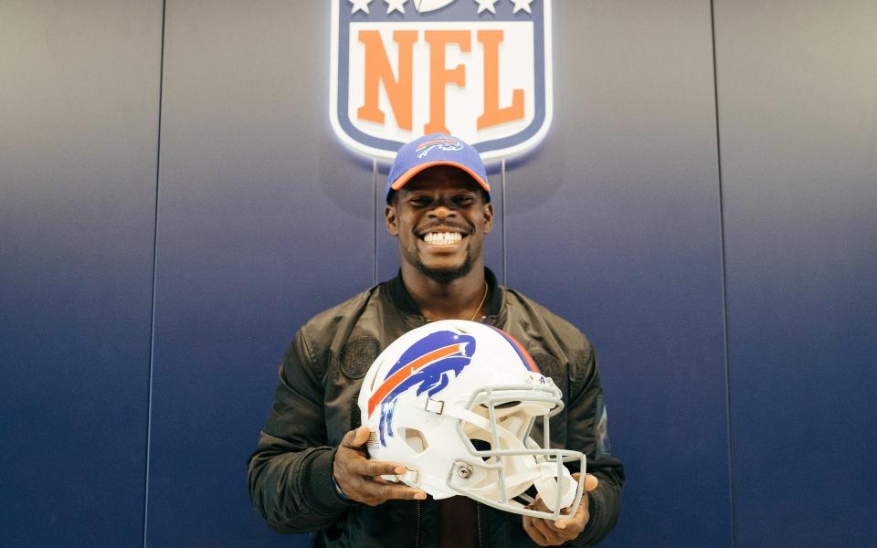 Former rugby star Christian Wade has signed with the NFL's Buffalo Bills - NFL UK