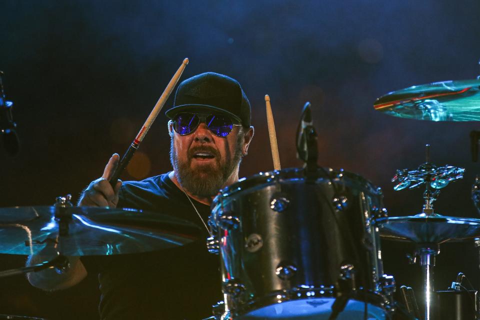 Jason Bonham performs with Sammy Hagar & The Circle at the South by Southwest festival in Austin in 2022.