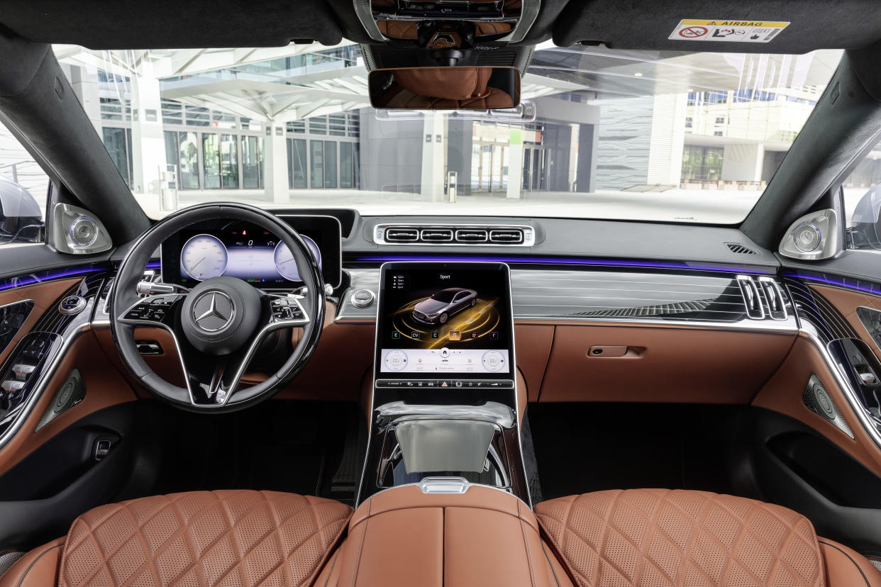 S-Class interior