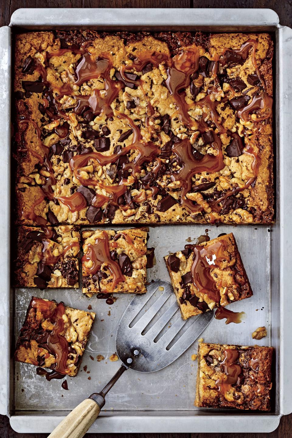 Brown Butter-Caramel Blondies