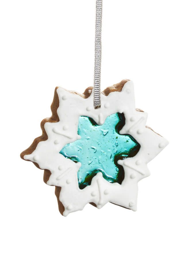 <p>Hang up these treats as decoration ... if you can resist nibbling them first.</p><p><a href="https://www.womansday.com/food-recipes/recipes/a56907/let-it-snow-gingerbread-recipe/" rel="nofollow noopener" target="_blank" data-ylk="slk:Get the recipe.;elm:context_link;itc:0;sec:content-canvas" class="link "><em>Get the recipe.</em></a><br></p>