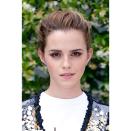 <a href="http://allure.com/topic/emma-watson" rel="nofollow noopener" target="_blank" data-ylk="slk:Emma Watson" class="link ">Emma Watson</a>'s style has a ton of versatility depending on both your length and texture. But the main thing to keep in mind is this: Comb your straight/wavy/curly hair back, pinch tiny bits with your fingertips, and pin them with bobby pins pushed straight back (that is, not horizontal). The result is this sweet and traditional hairstyle, which takes minimal effort to create.