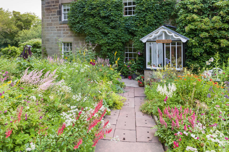 13. Create a meadow-like feel by layering plants