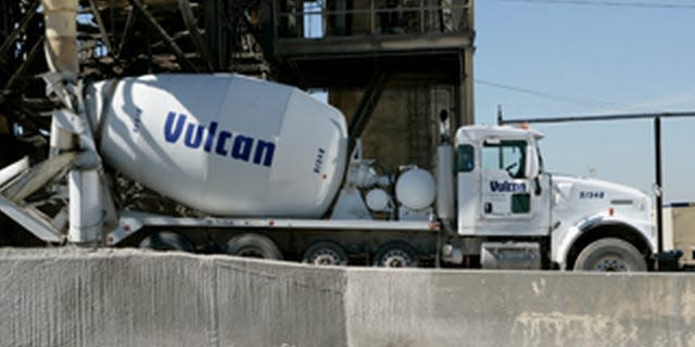 vulcan Materials construction truck