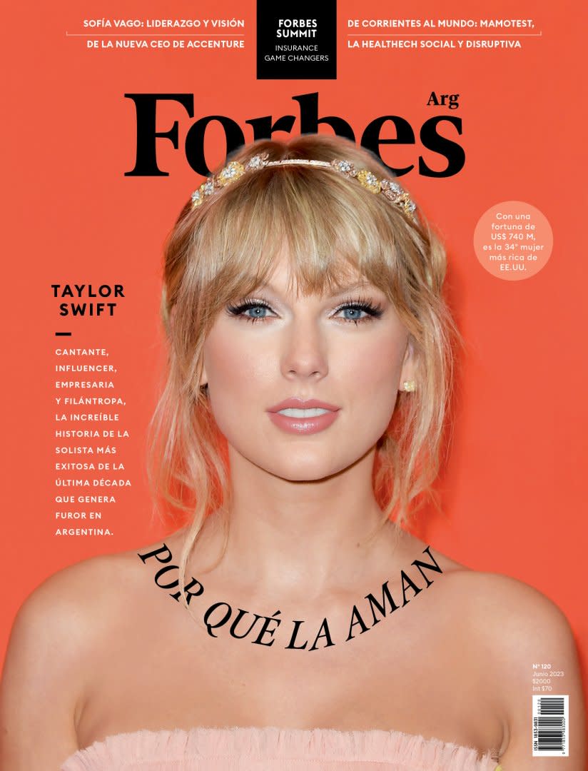 Taylor Swift, nota de tapa