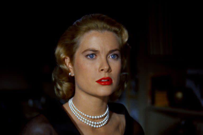 Grace Kelly en el film de Alfred Hitchcock, La ventana indiscreta (1954)