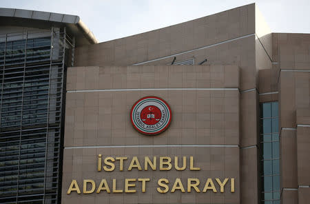 Justice Palace, the Caglayan courthouse is pictured in Istanbul, Turkey, January 8, 2018. Picture taken January 8, 2018. REUTERS/Murad Sezer