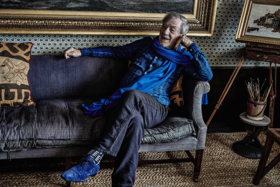 Ian McKellen: “At my age — and actually at any age — you can get by without sex” (Image: Attitude)