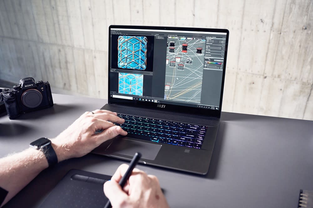 MSI Creator Z16 is built for creative professionals. ― Picture courtesy of MSI