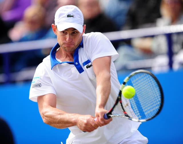 Three-time Wimbledon finalist Andy Roddick