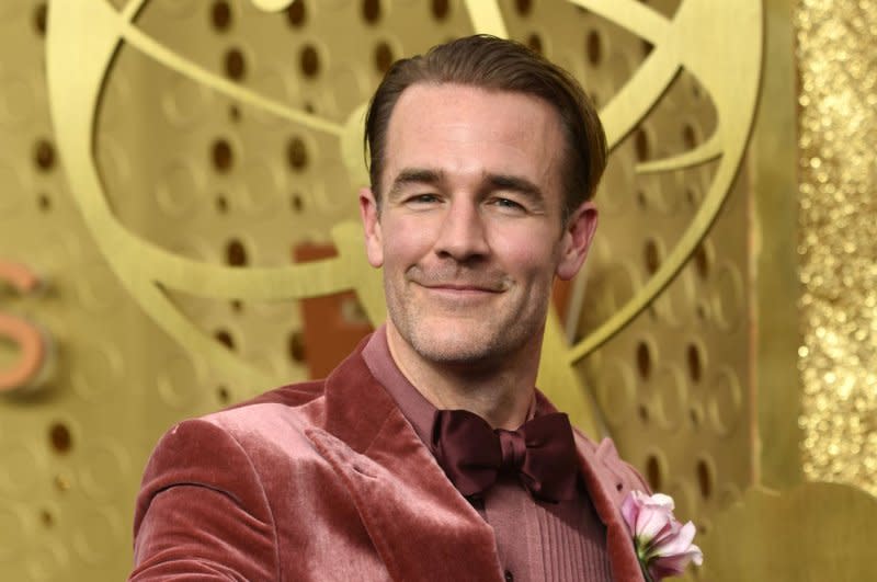 James Van Der Beek attends the Primetime Emmy Awards in 2019. File Photo by Christine Chew/UPI