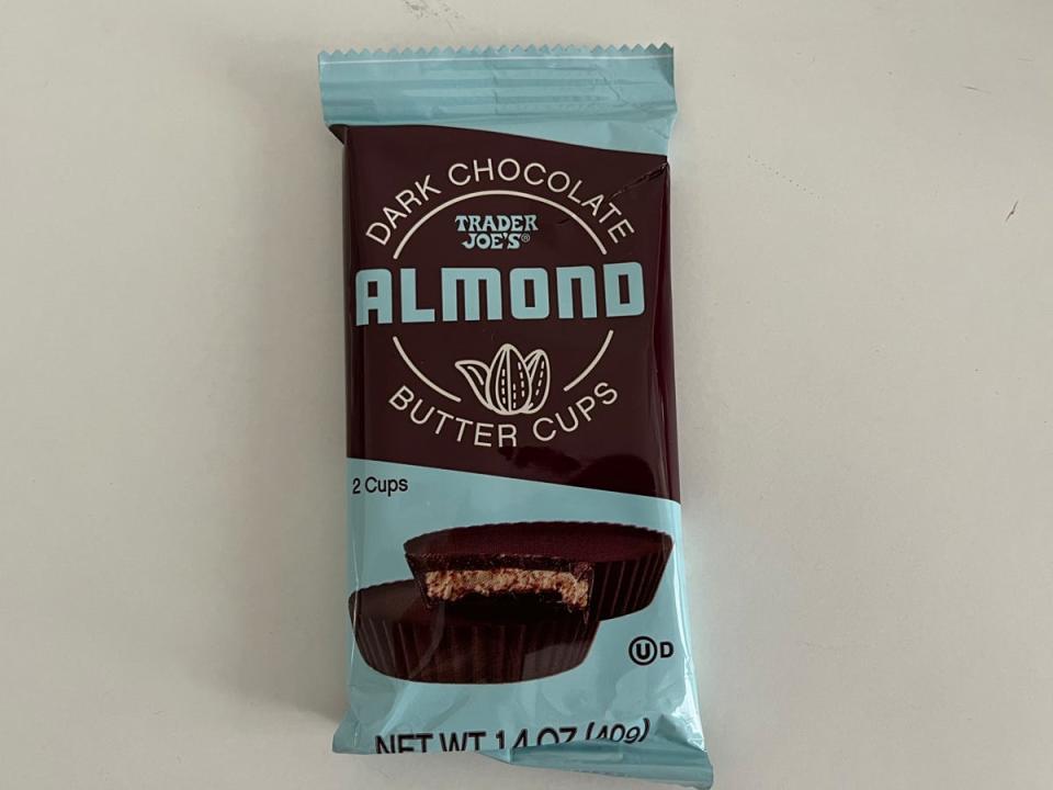 Trader Joe's dark-chocolate almond-butter cups