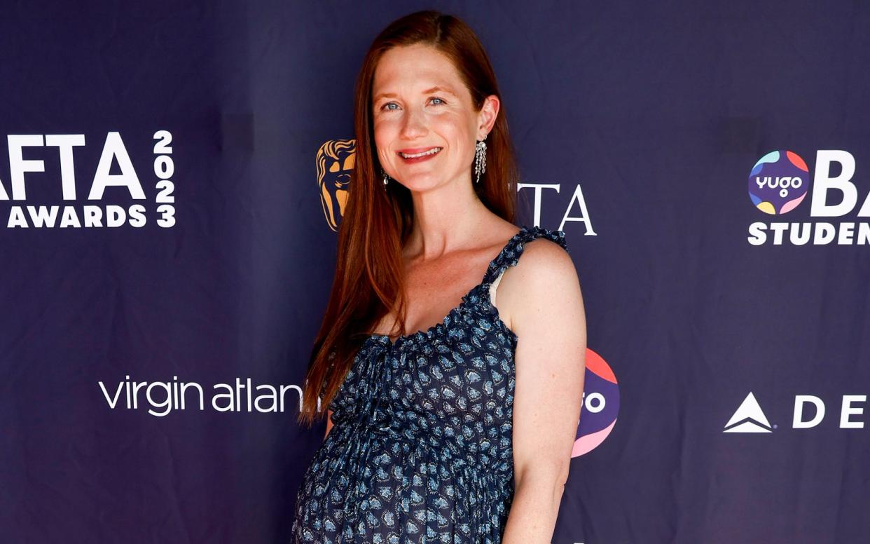 Hier noch mit Babybauch, inzwischen Mutter: "Harry Potter"-Star Bonnie Wright. (Bild: Frazer Harrison / Getty Images for BAFTA)