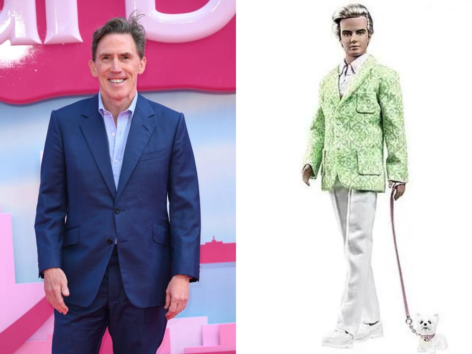 Rob Brydon plays Sugar Daddy Ken in Barbie