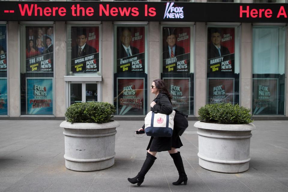 Fox News Headquarters in New York City in 2017.