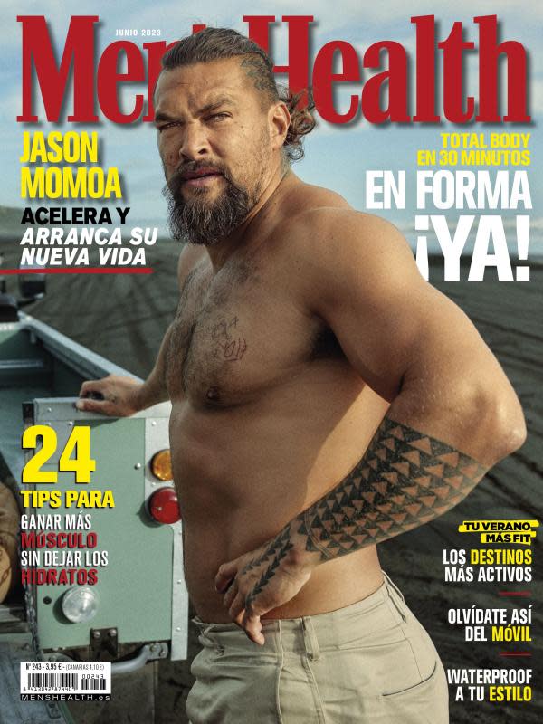 Jason Momoa para Men's Health