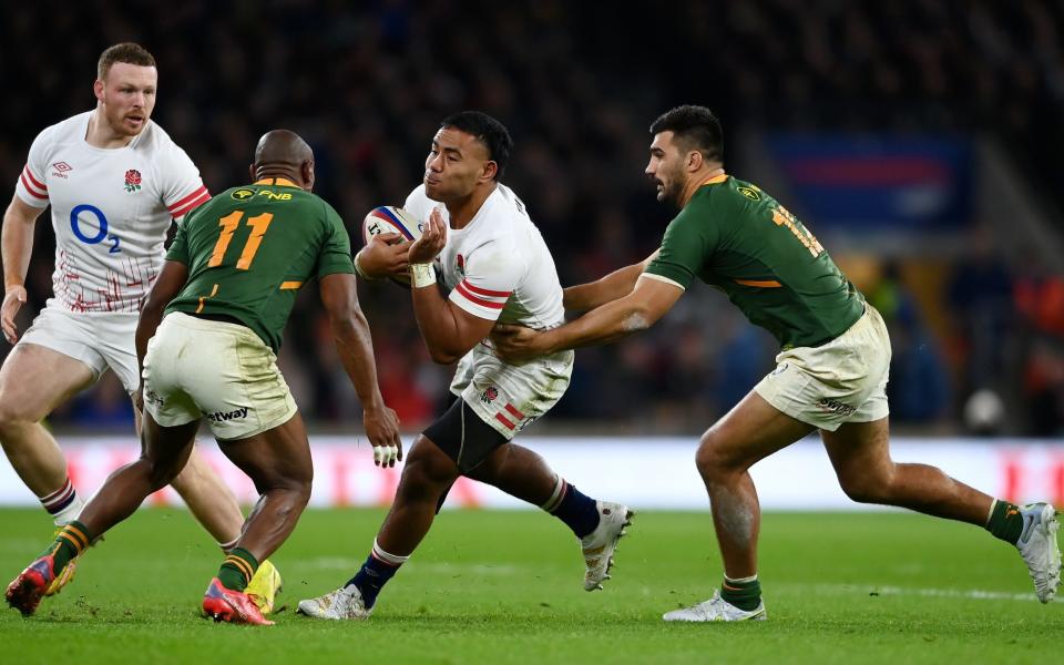 Manu Tuilagi against South Africa - Alex Davidson /Getty Images