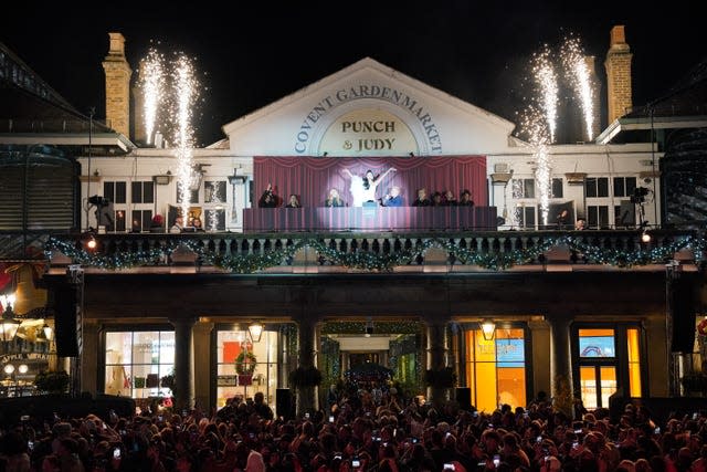 Covent Garden Christmas lights