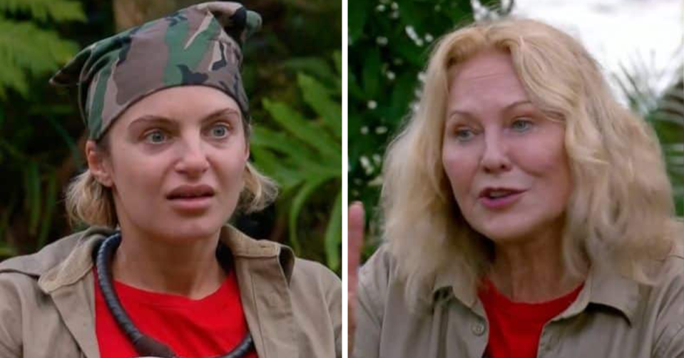 I’m A Celebrity’s Domenica Calarco and Kerri-Anne Kennerley.