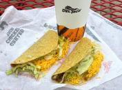 <p>It's always a good time for tacos. Get your fill on Christmas Day at <a href="https://deltaco.com/menu" rel="nofollow noopener" target="_blank" data-ylk="slk:Del Taco;elm:context_link;itc:0;sec:content-canvas" class="link ">Del Taco</a>. Try out the breakfast burritos, or if you stop by for lunch, get the new Cinnamon Roll Shake.</p>