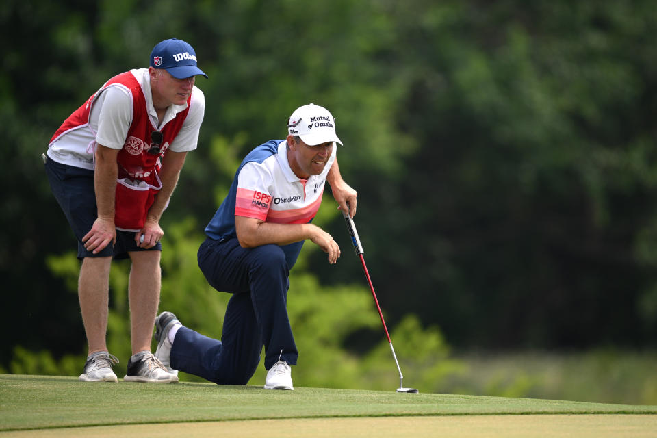 Padraig Harrington believes rangefinders should be used throuhgout the PGA Tour and at the Majors.