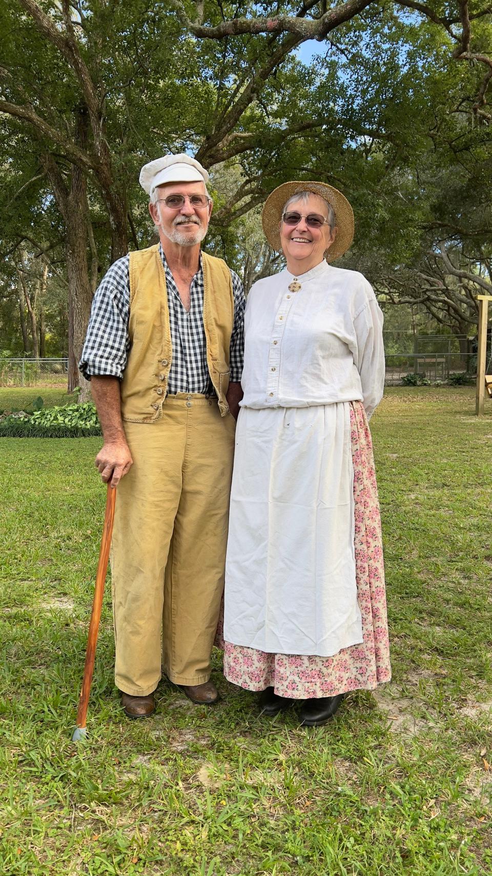 Crafters Tom and Betty-Lou Seager have been married for 51 years.