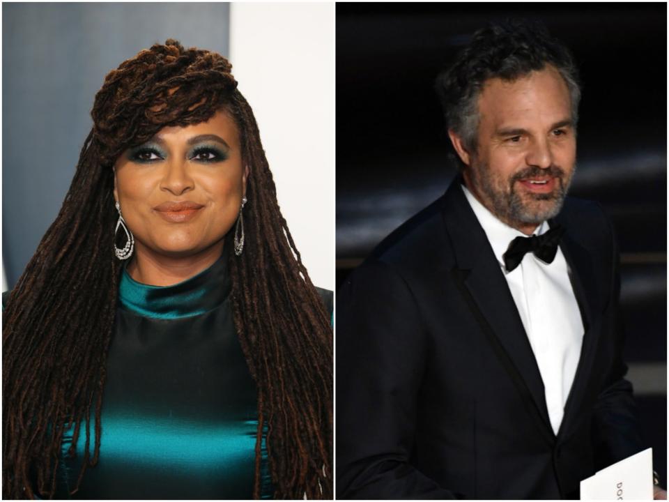 Ava Duvernay and Mark Ruffalo (Getty)