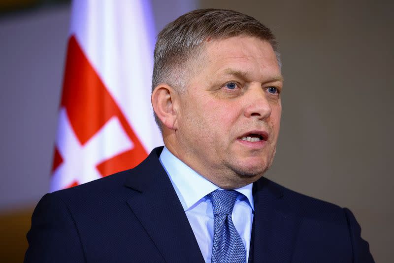 Slovak PM Robert Fico visits Berlin