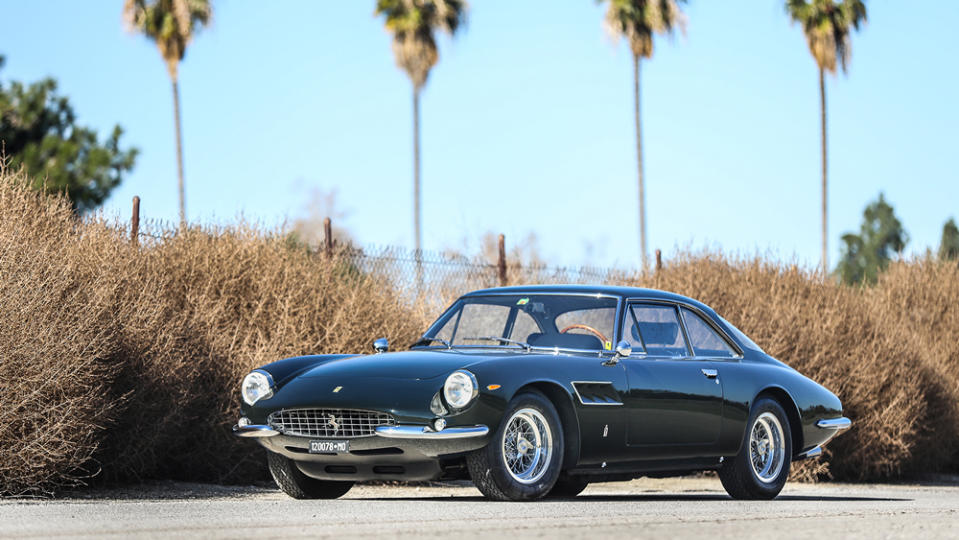 A 1964 Ferrari 500 Superfast.